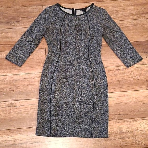 H&M x Lana Del Ray Tweed Bodycon Dress - Picture 2 of 6
